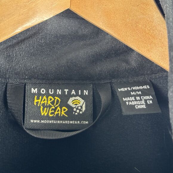 Mountain Hardwear Conduit Softshell Full Zip Jacket Black Men's Size Medium - Picture 5 of 9